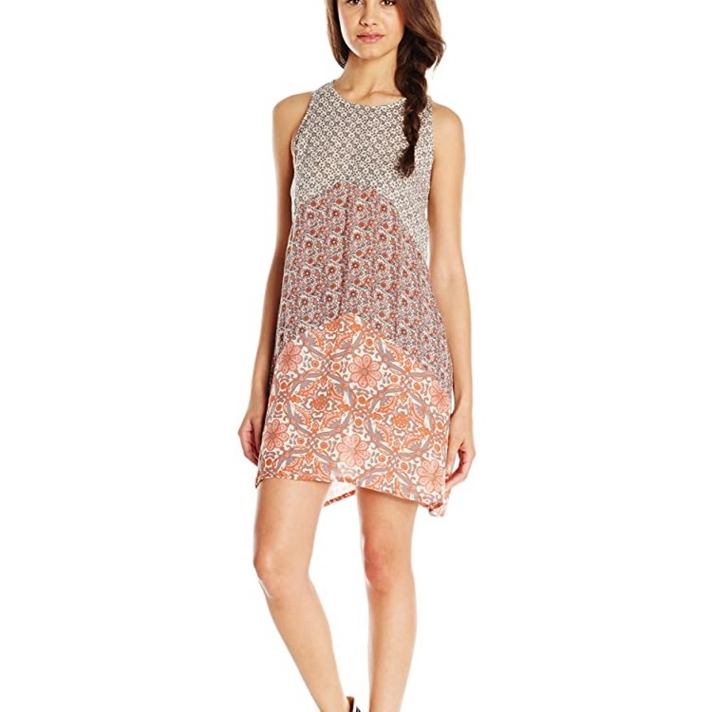 Junior’s Franklin Printed Woven Dress